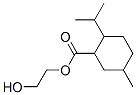 CAS 登录号:38705-98-5, 2-羟基乙基5-甲基-2-丙-2-基环己烷-1-羧酸酯
