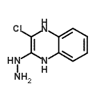CAS 登录号：387360-63-6， 2-氯-3-肼基-1,4-二氢喹喔啉