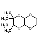 CAS 登录号：38737-49-4， 2,2,3,3-四甲基六氢[1,4]二恶英并[2,3-b][1,4]二恶英