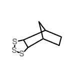 CAS 登录号：38738-37-3， 3,4,5-三硫杂三环[5.2.1.0<sup>2,6</sup>]癸烷