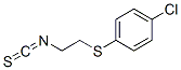 CAS 登录号：38752-40-8， 1-氯-4-(2-异硫氰酸基乙基硫基)苯