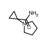 CAS 登录号：387845-44-5， 1-(1-吡咯烷基)环丙烷甲酰胺