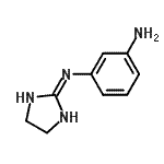 CAS 登录号：387865-42-1， N-(4,5-二氢-1H-咪唑-2-基)-1,3-苯二胺
