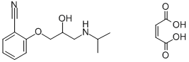 CAS 登录号:38791-51-4, 3-(2-羟基-3-((1-甲基乙基)氨基)丙氧基)苯甲腈富马酸盐(1:1)