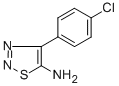 CAS 登录号：388088-77-5， 4-(4-氯苯基)-1,2,3-噻二唑-5-胺