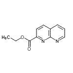 CAS 登录号：388565-59-1， 乙基1,8-萘啶-2-羧酸酯