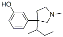 CAS 登录号：38906-44-4， 3-(3-丁烷-2-基-1-甲基吡咯烷-3-基)苯酚