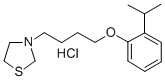 CAS#: 38914-45-3, 3-[4-(2-Propan-2-Ylphenoxy)Butyl]-1,3-Thiazolidine Hydrochloride