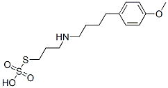 CAS#: 38914-74-8, 1-Methoxy-4-[4-(3-Sulfosulfanylpropylamino)Butyl]Benzene