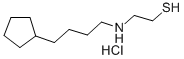 CAS#: 38920-56-8, 2-(4-Cyclopentylbutylamino)Ethanethiol Hydrochloride