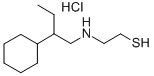 CAS 登录号：38920-58-0， 2-(2-环己基丁基氨基)乙硫醇盐酸盐