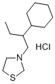 CAS#: 38920-83-1, 3-(2-Cyclohexylbutyl)-1,3-Thiazolidine Hydrochloride