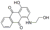 CAS 登录号:38933-95-8, 1-羟基-4-(2-羟基乙基氨基)蒽-9,10-二酮