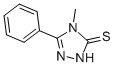 CAS#: 38942-51-7, 2,4-Dihydro-4-methyl-5-phenyl-3H-1,2,4-triazole-3-thione