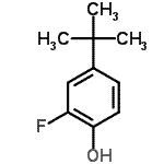 CAS 登录号：38946-63-3， 4-叔-丁基-2-氟-苯酚