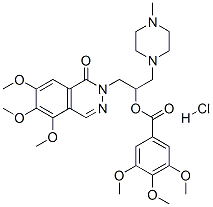 CAS#: 38952-87-3, [1-(4-Methylpiperazin-1-Yl)-3-(5,6,7-Trimethoxy-1-Oxophthalazin-2-Yl)Propan-2-Yl] 3,4,5-Trimethoxybenzoate Hydrochloride