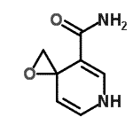 CAS 登录号：389795-79-3， 1-氧杂-6-氮杂螺[2.5]辛-4,7-二烯-4-甲酰胺