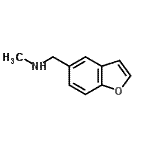 CAS 登录号：389845-58-3， 1-(1-苯并呋喃-5-基)-N-甲基甲胺