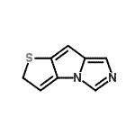 CAS 登录号：389860-21-3， 2H-噻吩并[2',3':4,5]吡咯并[1,2-c]咪唑
