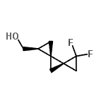 CAS 登录号：389873-52-3， [(1S,3R,4R)-5,5-二氟二螺[2.0.2.1]庚-1-基]甲醇