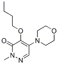 CAS 登录号：39020-77-4， 4-丁氧基-2-甲基-5-吗啉-4-基哒嗪-3-酮