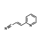 CAS 登录号：39077-59-3， (2E)-3-(2-吡啶基)丙烯腈