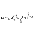 CAS 登录号：391228-92-5， N'-乙酰基-5-乙氧基-1,3-恶唑-2-甲酰肼