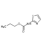CAS 登录号：39142-30-8， 丙基1,3-噻唑-2-基氨基甲酸酯