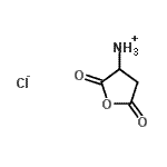 CAS 登录号：39185-99-4， 2,5-二氧代四氢-3-呋喃铵氯化物