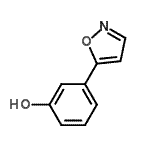 CAS 登录号：391927-01-8， 3-(1,2-恶唑-5-基)苯酚