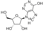 CAS 登录号：3926-71-4， 肌苷-8-14C