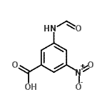 CAS 登录号：392705-48-5， 3-甲酰氨基-5-硝基苯甲酸