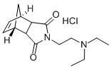 CAS#: 39488-05-6, 3a,4,7,7a-Tetrahydro-2-(2-(Diethylamino)Ethyl)-4,7-Methano-1H-Isoindole-1,3(2H)-Dione Monohydrochloride