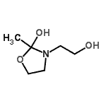 CAS 登录号：395058-87-4， 3-(2-羟基乙基)-2-甲基-1,3-恶唑烷-2-醇