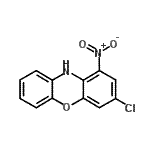 CAS#: 39522-55-9, 3-Chloro-1-Nitro-10H-Phenoxazine