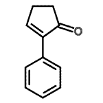 CAS 登录号：39545-99-8， 2-苯基-2-环戊烯-1-酮