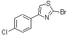 CAS 登录号：39564-86-8， 2-溴-4-(4-氯苯基)-1,3-噻唑