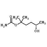 CAS 登录号：396074-51-4， (5S)-5-羟基-2-甲基-2-己烷基氨基甲酸酯