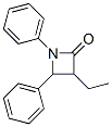 CAS#: 39629-27-1, 1,4-Diphenyl-3-Ethyl-2-Azetidinone