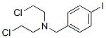 CAS 登录号：39644-00-3， N,N-二(2-氯乙基)-P-碘苄胺