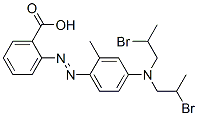 CAS 登录号：39669-49-3， 2-[[4-[二(2-溴丙基)氨基]-2-甲苯基]偶氮]苯甲酸