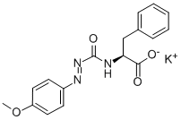 CAS#: 396717-86-5, N-[[(4-Methoxyphenyl)Azo]Carbonyl]-L-Phenylalanine Monopotassium Salt