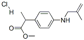 CAS#: 39718-75-7, Methyl 2-[4-[(2-Methylallyl)Amino]Phenyl]Propionate Hydrochloride