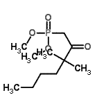 CAS 登录号：39746-15-1， 二甲基(3,3-二甲基-2-氧代庚基)膦酸酯