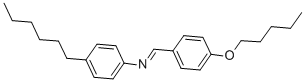 CAS 登录号:39777-13-4, N-(4-己基苯基)-1-(4-戊氧基苯基)甲亚胺