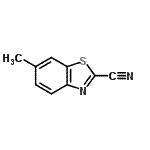CAS 登录号：39785-48-3， 6-甲基-1,3-苯并噻唑-2-甲腈