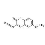 CAS 登录号：397876-62-9， 3-异氰酸-6-甲氧基-2H-苯并吡喃-2-酮