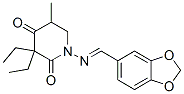 CAS#: 39844-61-6, 1-(1,3-Benzodioxol-5-Ylmethylideneamino)-3,3-Diethyl-5-Methylpiperidine-2,4-Dione