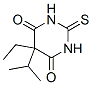 CAS 登录号:39847-06-8, 5-乙基-5-丙-2-基-2-硫代-1,3-二嗪农-4,6-二酮
