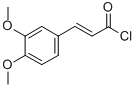 CAS 登录号：39856-08-1， 3,4-二甲氧基肉桂酰氯